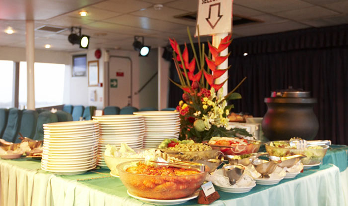 Bali Hai Reef Cruise Lunch Buffet Cold Side