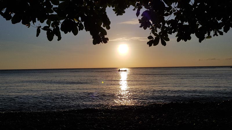 East Bali Beach Sunrise