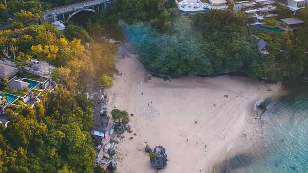 Padang Padang Beach, one of the 10 Famous White Sand Beaches in Bali