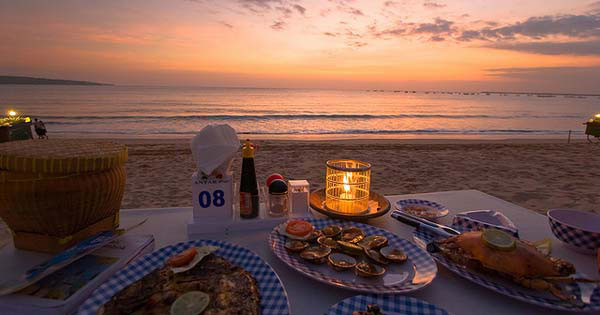 Jimbaran Beach Sunset Dinner