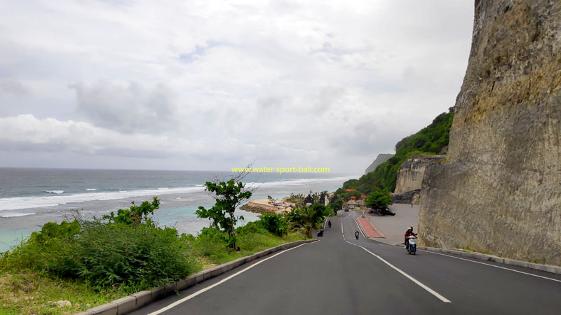 The Road To Melasti Beach Ungasan