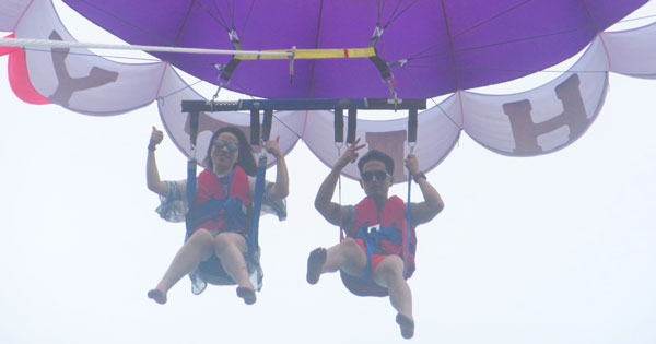 Tandem Parasailing Tanjung Benoa Bali