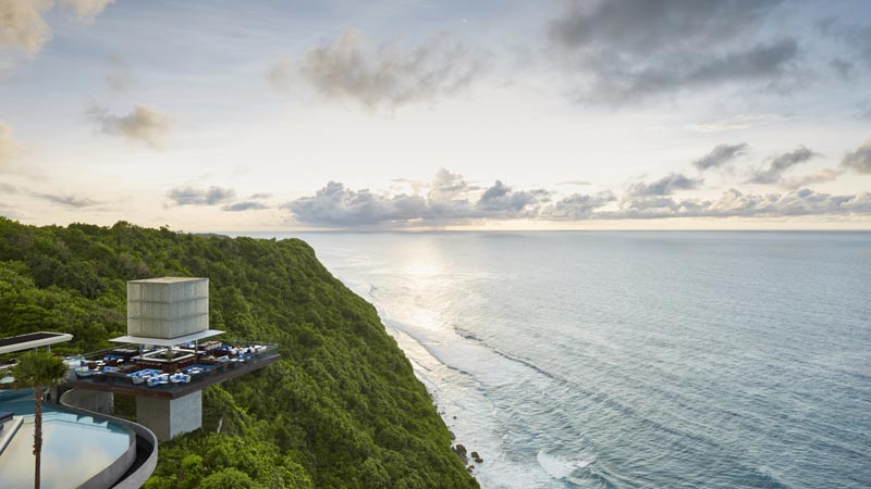 View of the Indian Ocean From Omnia Bali Uluwatu