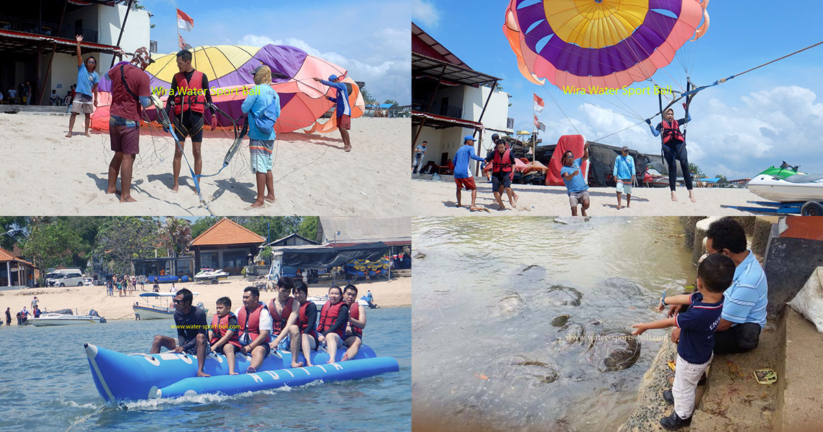 Watersports Package Nusa Dua Price IDR 300,000/Person - Free Shuttle