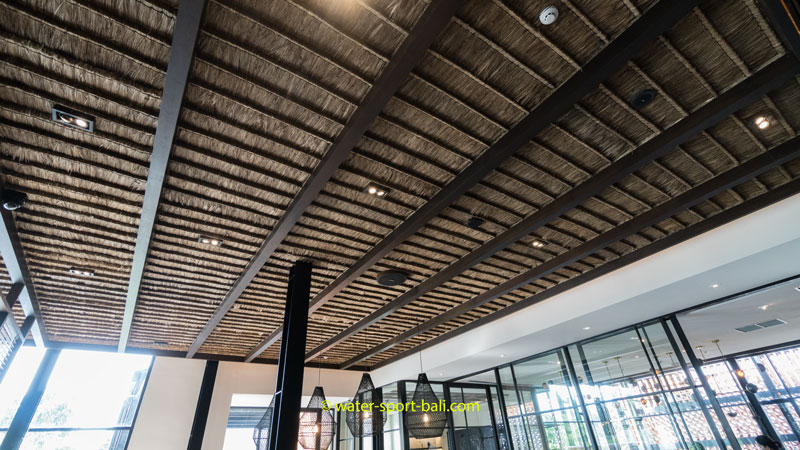 Straw Ceiling Area on the Second Floor