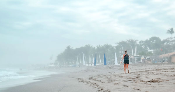 Walk Along The Seminyak Beach Shoreline