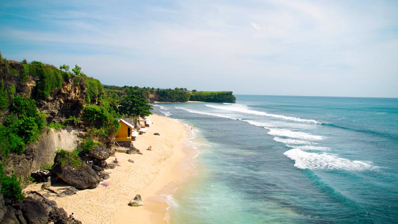 Balangan Beach - Bali Quiet Beaches