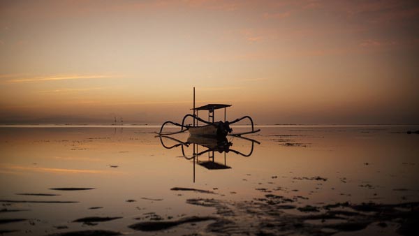 Watching the Sunrise Sanur Beach