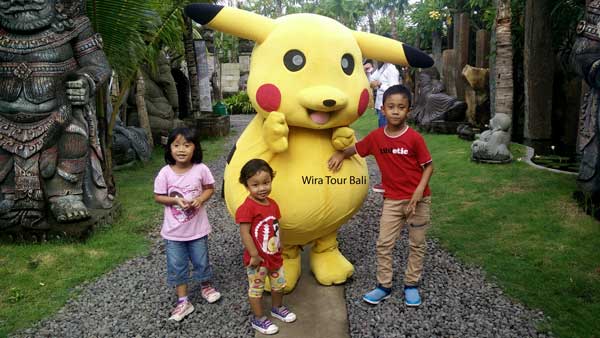 Pikachu Day Out On Sunday Big Garden Corner Sanur