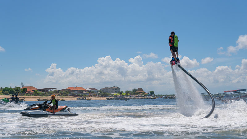 Fun Flyboarding Watersports Experience at Tanjung Benoa Beach Bali