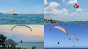 Comparison of Parasailing and Paragliding Bali