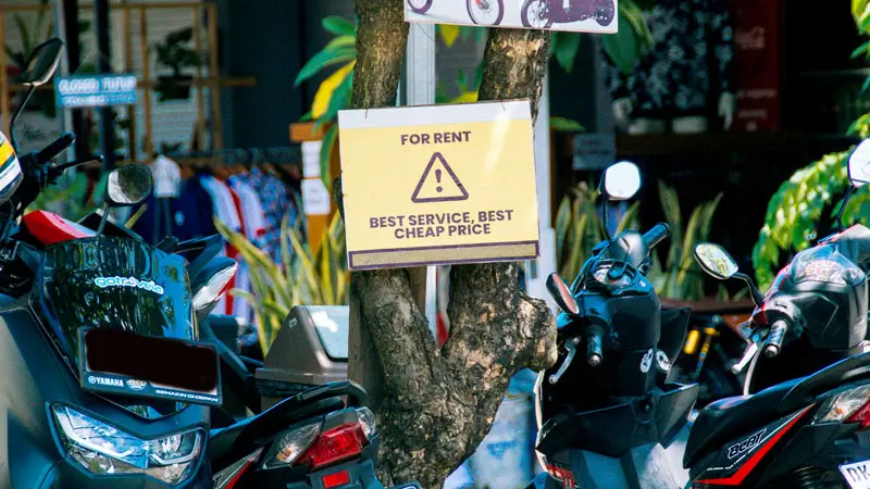 Motorbike Rental - Budget Travel Guide to Tanjung Benoa