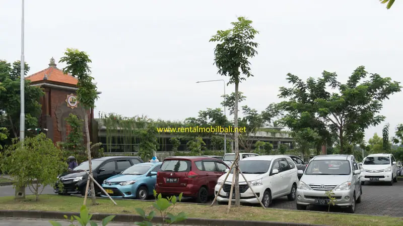 Parking area at Monkey Forest Ubud